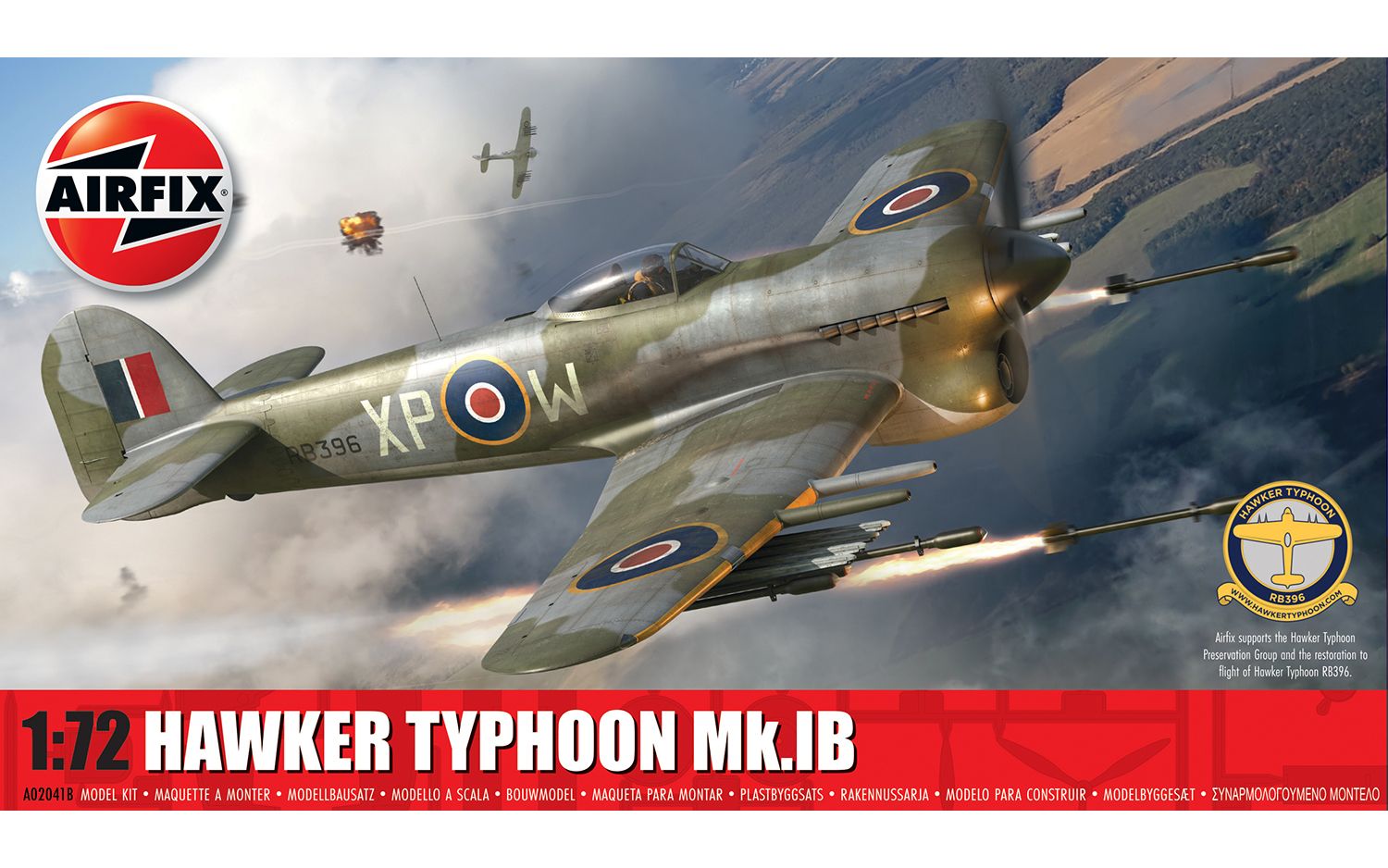 Airfix Hawker Typhoon MK.IB 1:72