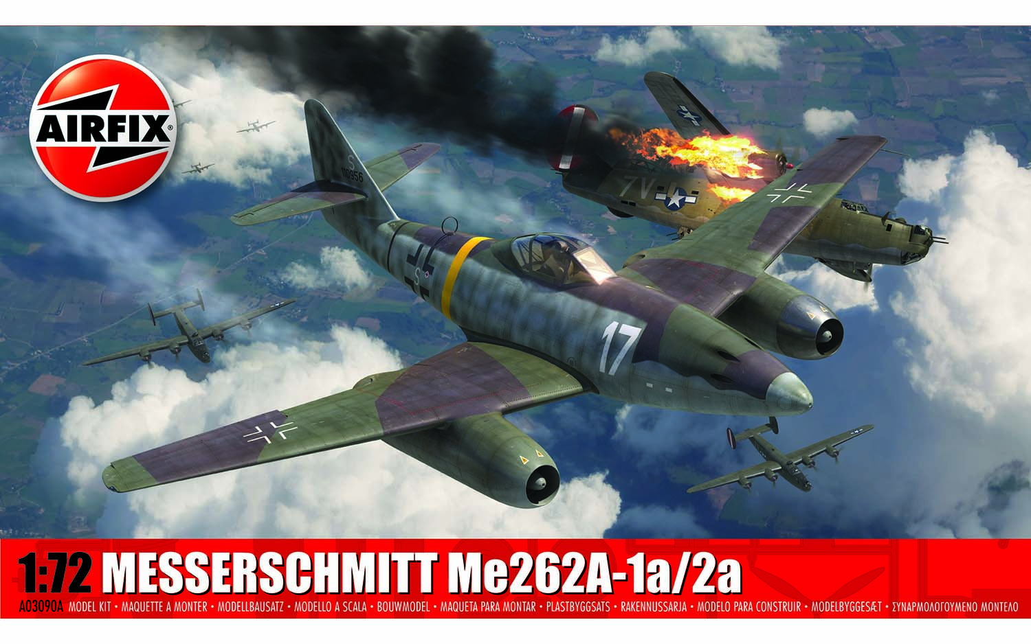 Airfix Messerschmitt ME262A-1A/2A 1:72