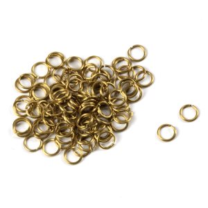 Brass Rings 10mm (100)