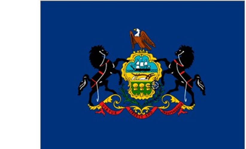USA65 - Pennsylvania State Flag