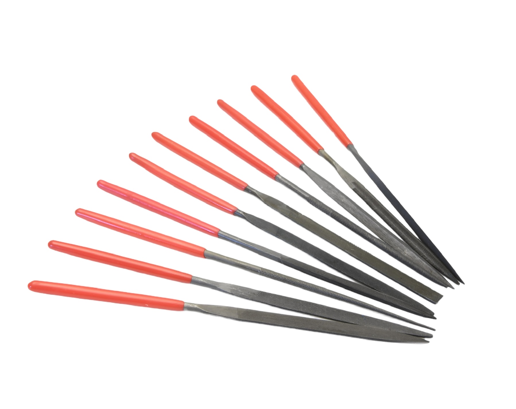 EXPO Set of 10 Steel Needle Files in wallet