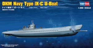 Hobby Boss DKM U-Boat Type IXC Submarine 1:350 Scale