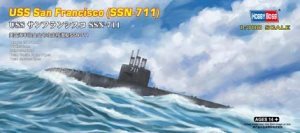 Hobby Boss USS San Francisco SSN-711 Submarine 1:700 Scale