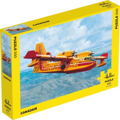 Heller Jigsaw Puzzle Smit Canadair 500 Pieces