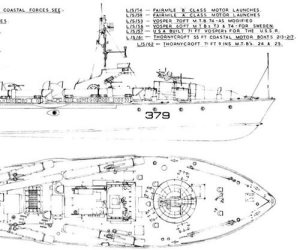 Marine Modelling Vosper 73ft MTB Model Boat Plan MAR2175 