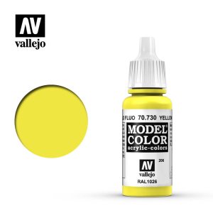 Vallejo Model Color Fluorescent Yellow 17ml