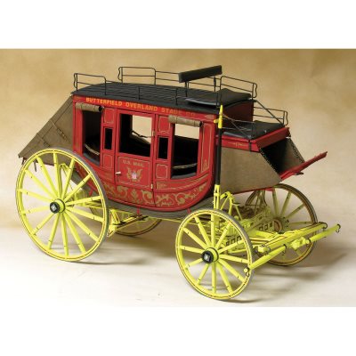 Model Trailways Concord Stagecoach 1:12 Scale