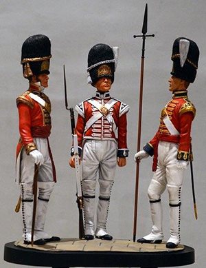 Trio 1st Foot Guards St James's Palace 1805