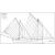 Lady Ma Lugger Model Boat Hull with Plan - view 1