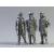 British & Commonwealth Sailors, Officers in Duffle coats, steel helmets 1:72 Scale - view 1