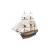 Occre Bounty with Cutaway Hull Section 1:45 Scale Model Ship Kit - view 1
