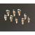 Heads (9 heads: 6 Ratings in sailor caps and 3 Officers) 1:72 Scale - view 2