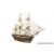 Occre Bounty with Cutaway Hull Section 1:45 Scale Model Ship Kit - view 2