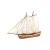 Occre Bounty Launch 1:24 Scale Model Ship Kit - view 1