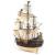 Occre Black Swan 1:70 Scale Model Pirate Ship Kit - view 2