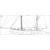 Ibex Brixham Trawler Model Boat Hull with Plan - view 1