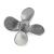 4 Blade Metal Propeller RH with Boss 30mm (Non Working) - view 1