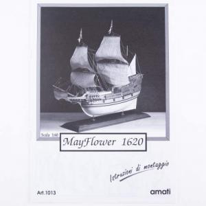 Amati Mayflower Plan Set Model Boat Plan A1013 | Cornwall Model Boats