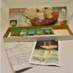 Mantua Models 768 Black Falcon. 18th Century Brig 1:100 Scale Wooden ...