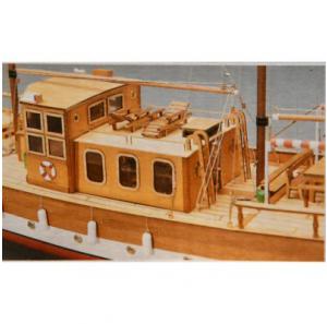 Mantua Model 753 Trotamares. Sailing Motor Yacht 1:43 model boat kit ...