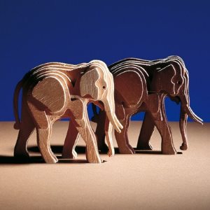 Amati Baby Elephant Woodline Model Kit