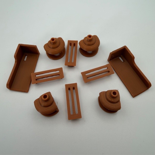 Puffer Lamp Housing Set 1/24 Scale