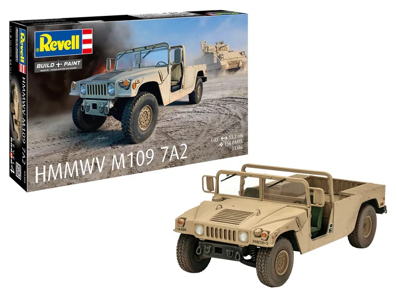 Revell HMMWV M1097A2 1:72 Scale
