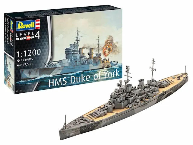 Revell Battleship HMS Duke of York 1:1200 Scale