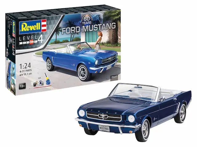 Revell Gift Set Ford Mustang 60th Anniversary