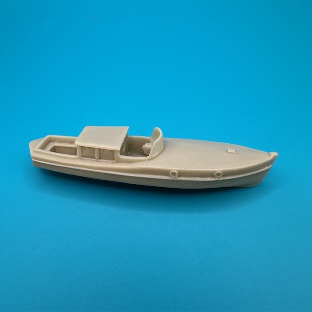 Chefboot (Admirals/Captains Barge) 88mm 1:128 Scale
