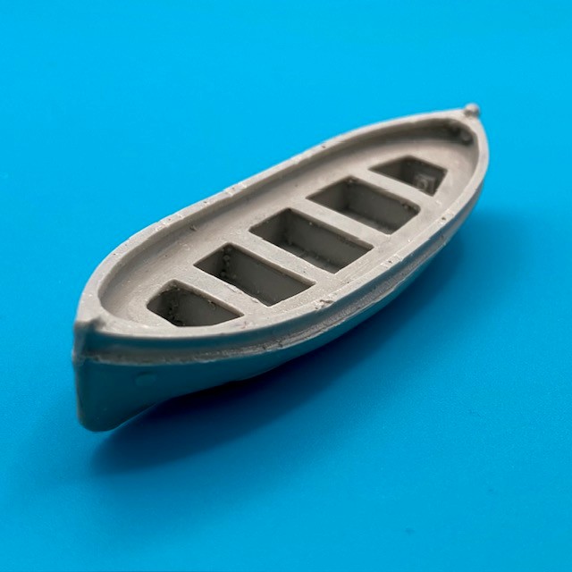 28ft Lifeboat Smooth Hull Double Ended 88mm 1:96 Scale