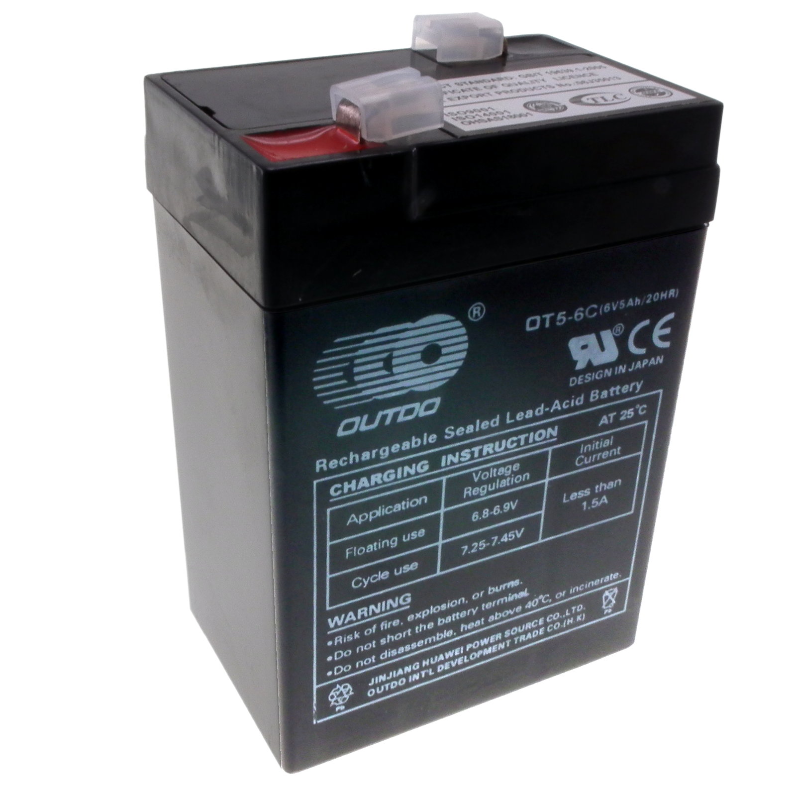 Sealed Lead Acid Battery 6V 5AH