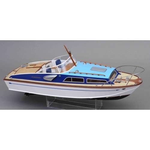 SLEC Fairey Huntsman 31 23.5in Model Boat Kit with Fittings Set