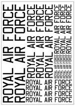 BECC RAF Text White