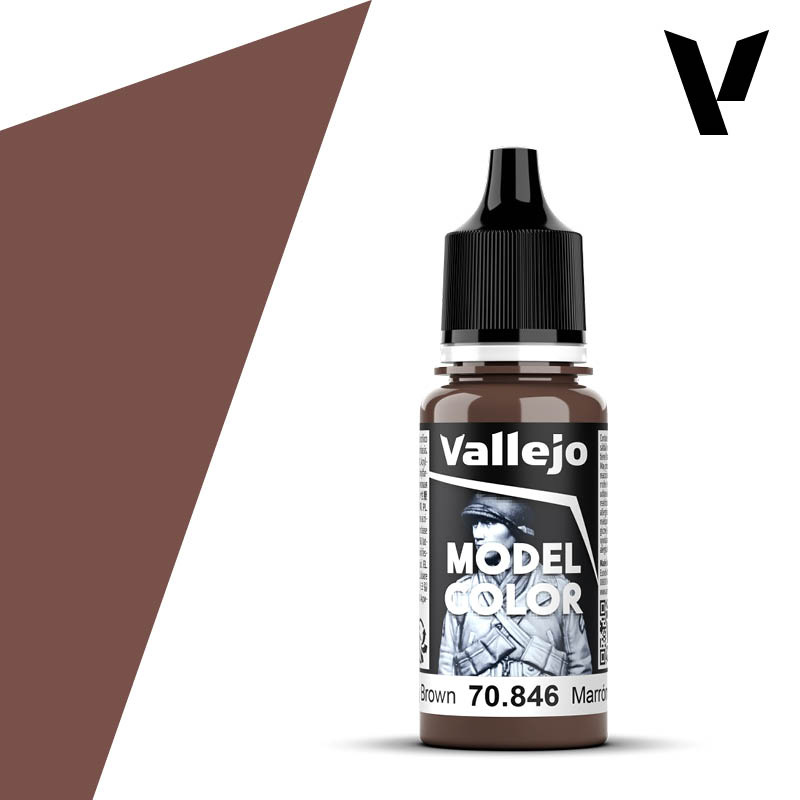 Vallejo Model Color Mahogany Brown 17ml