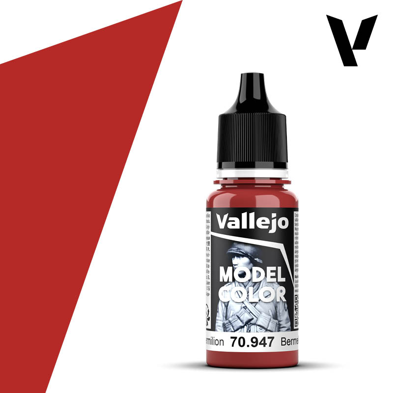 Vallejo Model Color Dark Vermillion 17ml