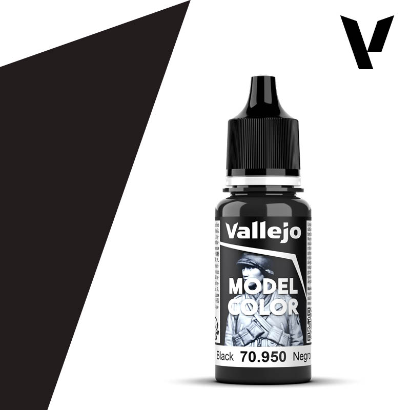 Vallejo Model Color Black 18ml